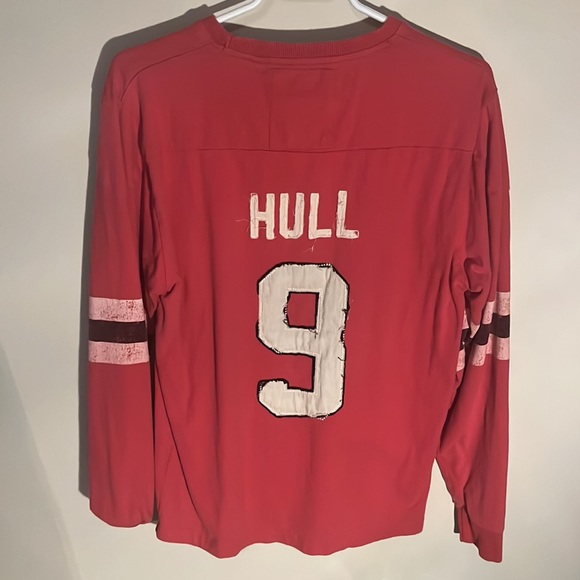 *Very Rare* Red Jacket Bobby Hull Chicago Blackhawks shirt - Picture 2 of 3
